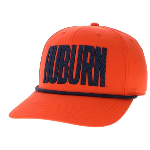 Auburn Back Nine Rope Cap orange